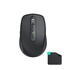 Мишка Logitech MX Anywhere 3S for Business Wireless/Bluetooth + Mouse Pad Studio Series Graphite (MX910-006958)
