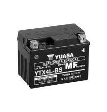 Акумулятор автомобільний Yuasa 12V 3Ah MF VRLA Battery AGM (YTX4L-BS)