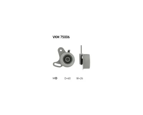 Ролик натягувача ременя SKF VKM 75006