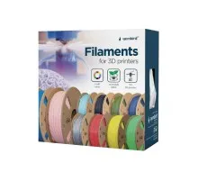 Пластик для 3D-принтера Gembird ABS, 1.75 мм, 1kg, gray (3DP-ABS1.75-01-GR)