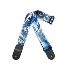 Ремінь для гітари DiMarzio Steve Vai Print Blue Universe (DD3140)