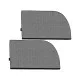 Сонцезахисний екран в автомобіль Lionelo SUNBLOCKER BLACK (LO-SUNBLOCKER BLACK)