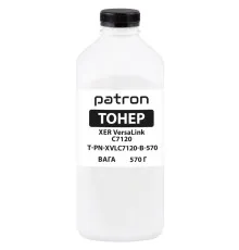 Тонер XER VersaLink C7120 570 г, Black Patron (PN-XVLC7120-B-570)