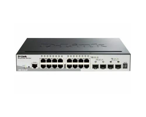 Комутатор мережевий D-Link DGS-1510-20