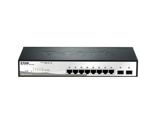 Комутатор мережевий D-Link DGS-1210-10