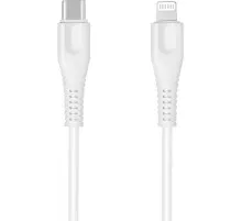 Дата кабель USB-C to Lightning 1.2m MFI White Canyon (CNS-MFIC4W)