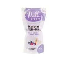 Рідке мило Milky Dream Білий шоколад і лісові ягоди дой-пак 1000 мл (4820205300172)