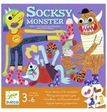 Настільна гра Djeco Шкарпетковий монстр (Socksy Monster) (DJ08526)