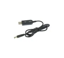 Кабель живлення USB to DC 5.5x2.1mm 12V 1.0m Dynamode (DM-USB-DC-5.5x2.1-12V)