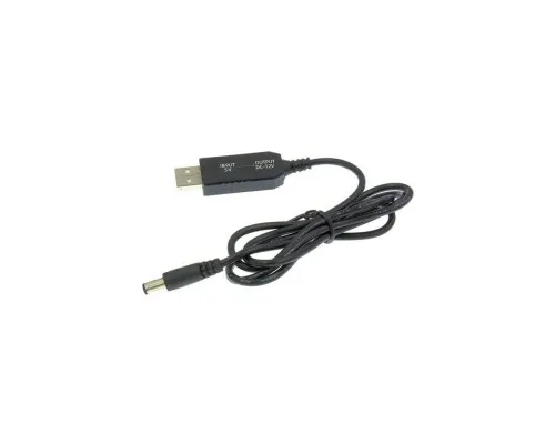 Кабель живлення USB to DC 5.5x2.1mm 12V 1.0m Dynamode (DM-USB-DC-5.5x2.1-12V)