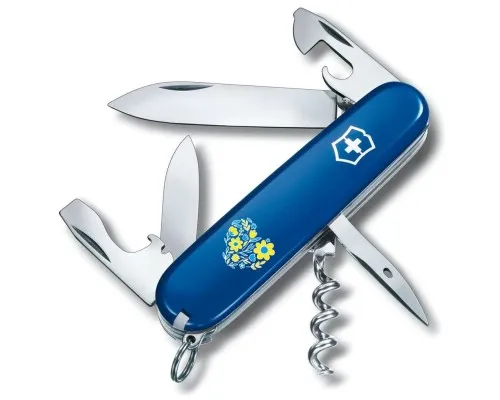 Ніж Victorinox Spartan Ukraine 91 мм Квіткове серце (1.3603.2_T1246u)