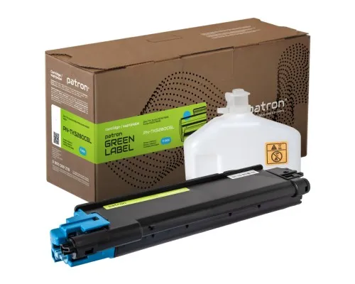 Тонер-картридж Patron Kyocera Mita TK-5280C cyan Green Label (PN-TK5280CGL)