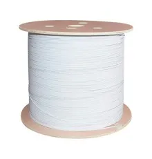 Кабель мережевий Pipo FTTH 2-волоконний, 0.3кН, 2км=1бхт, White (GJXH-2В6 / 11846)
