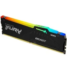 Модуль пам'яті для комп'ютера DDR5 32GB 5600 MHz Beast RGB XMP Kingston Fury (ex.HyperX) (KF556C40BBA-32)