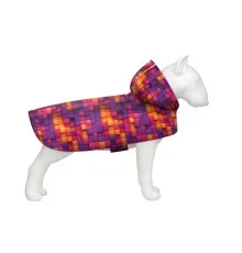 Дощовик для тварин WAUDOG Clothes Накидка з капюшоном Куби 3Д XS (355-4057)
