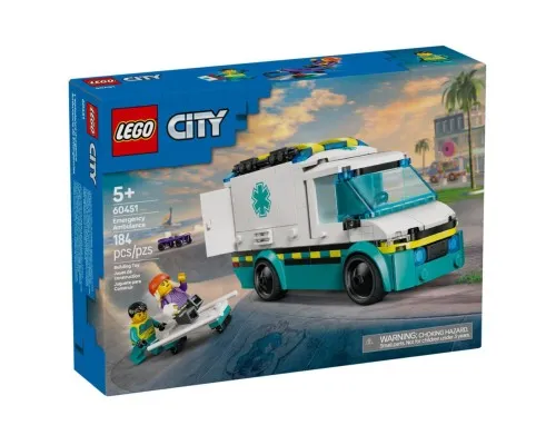 Конструктор LEGO City Швидка допомога (60451)