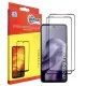 Скло захисне Dengos Motorola G17 / G17 Power Black 2 pcs (DG-TG2P-101)