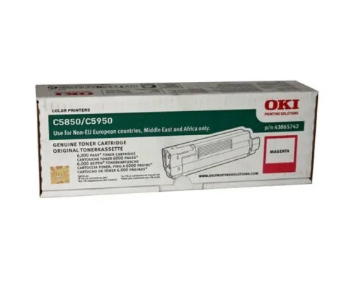 Тонер-картридж OKI C5850/5950 magenta (43865742)