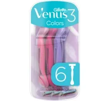 Бритва Gillette Venus 3 Colors 6 шт. (7702018426201)