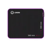 Килимок для мишки Lorgar Main 313 Black/Purple (LRG-GMP313)