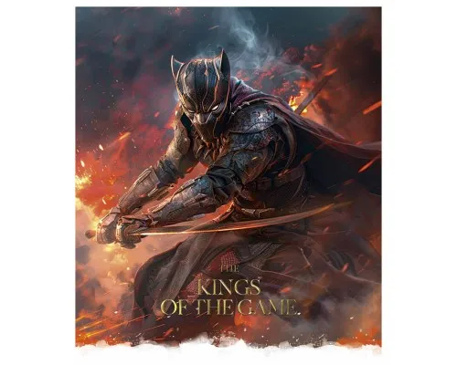 Зошит Школярик The kings of the game 48 аркушів клітинка (048-3450K)