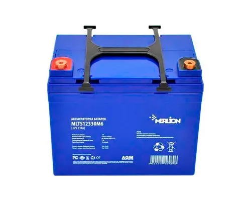 Батарея до ДБЖ Merlion MLTS12330M6 12V-33Ah (MLTS12330M6+)