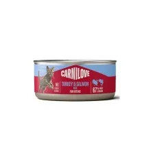 Паштет для котів Carnilove Turkey & Salmon Kitten 100 г (8595602582877)