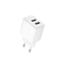 Зарядний пристрій BOROFONE BAS41A 2xUSB white (6941991113741)