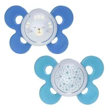 Пустушка Chicco Physio Comfort силіконова 16-36 міс 2 шт блакитна (74935.42.00.00)