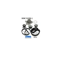 Комплект ременя ГРМ з помпой SKF VKMC 01258-1