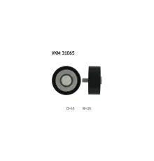 Ролик натягувача ременя SKF VKM 31065