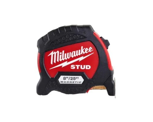 Рулетка Milwaukee STUD GEN II 8M(25ае)/33мм, футова (4932471629)