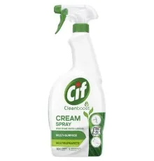 Спрей для чищення кухні Cif Cleanboost Cream Spray Для різних видів поверхонь 700 мл (8720182836403)