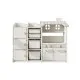 Дитячий стелаж Mealux Master Chef White (KD-E154 White)
