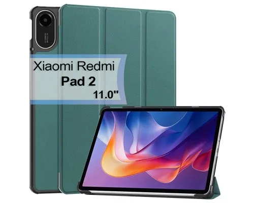 Чохол до планшета BeCover Smart Xiaomi Redmi Pad 2 11.0" Dark Green (713638)