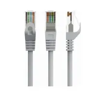 Патч-корд 10м UTP cat 6 CU gray Cablexpert (PP6U-CU-10M)