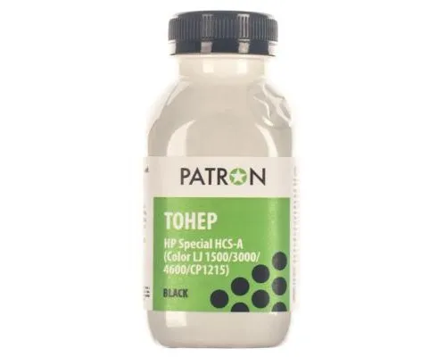 Тонер HP CLJ 1500/3000/4600/CP1215) BLACK 100г Patron (HCS-A-B-100)