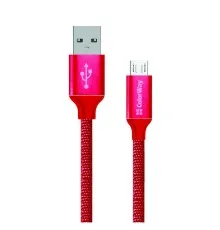 Дата кабель USB 2.0 AM to Micro 5P 1.0m 2.1А red ColorWay (CW-CBUM002-RD)