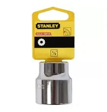 Головка торцева Stanley 1/2" х 23мм, з дванадцятигранним профілем, метрична (4-88-795)