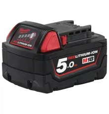 Акумулятор до електроінструменту Milwaukee Li-Ion M18 B5 5Ah (4932430483)