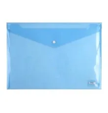 Папка - конверт Axent А4, glossy, blue (1402-22-А)