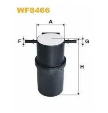 Фільтр паливний Wixfiltron WF8466