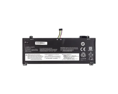 Акумулятор до ноутбука PowerPlant LENOVO IdeaPad S530 (L17C4PF0) 15.2V 2900mAh (NB481200)