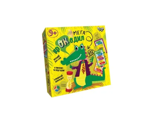 Настільна гра Danko Toys Мега Крокодил, українська (CROC-03-01U)