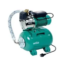 Насосна станція Wilo HWJ 301 EM, для водопостачання, бак 20 л, 2.0 м3/год, 6 бар, 1.1 кВт, 230V (2003758)