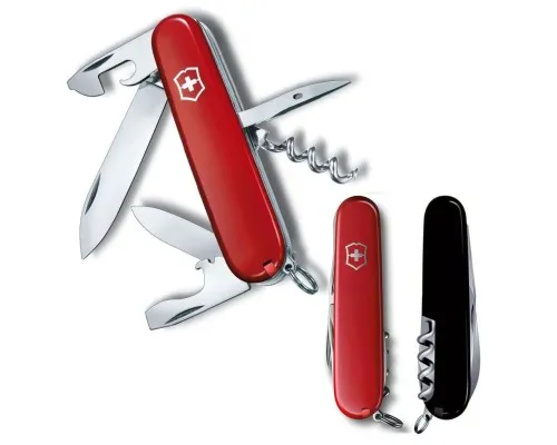 Ніж Victorinox Spartan Ukraine 91 мм Червоно-чорний (1.3603.1.3)