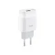 Зарядний пристрій HOCO C72A Glorious USB 10.5W White (6931474712899)
