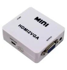 Конвертор HDMI to VGA without power adapter Atcom (25275)