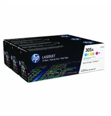 Картридж HP CLJ  305A CYM M351/M451/M375/M475 (CE411A, CE412A, CE413A) (CF370AM)