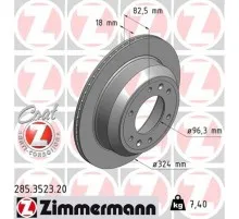 Гальмівний диск ZIMMERMANN 285.3523.20